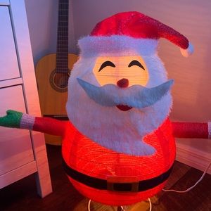 Holiday Living 24-in Lighted Indoor/Outdoor Pop-Up Santa